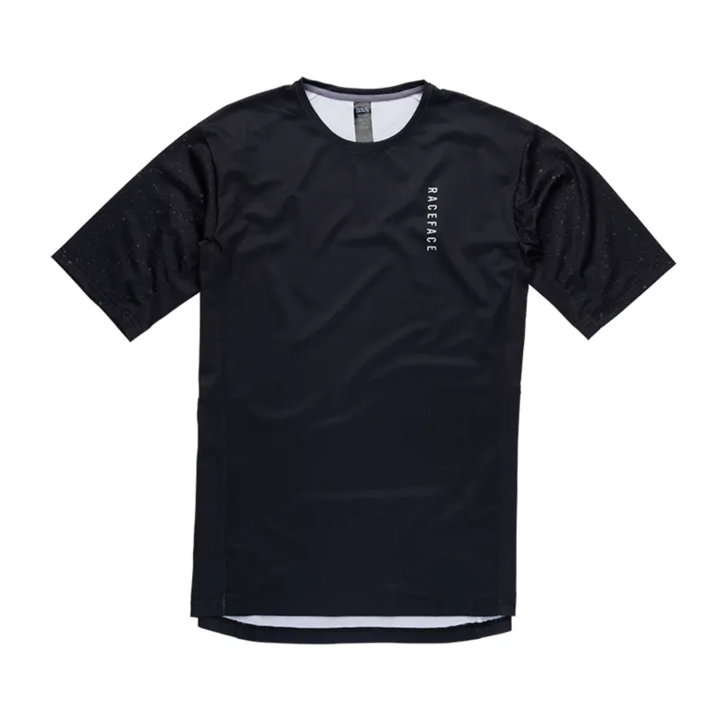 Race Face Indy Men's Short Sleeve MTB Jersey - Black