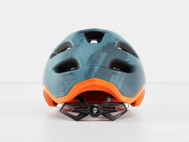 Trek Rally WaveCel Mountain Bike Helmet - Battleship Blue/Orange-2