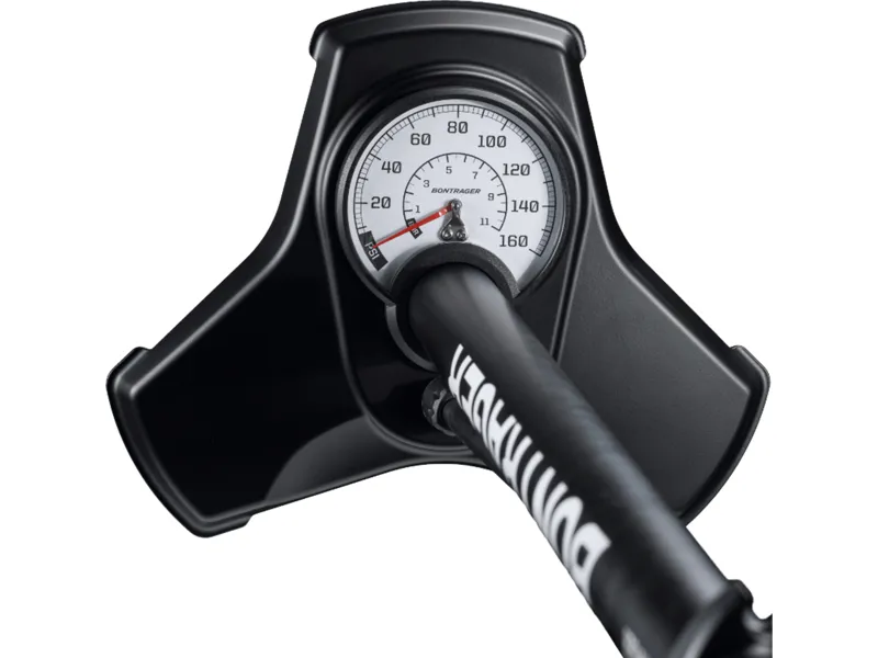 Bontrager Charger 160psi Floor Pump - Black-1