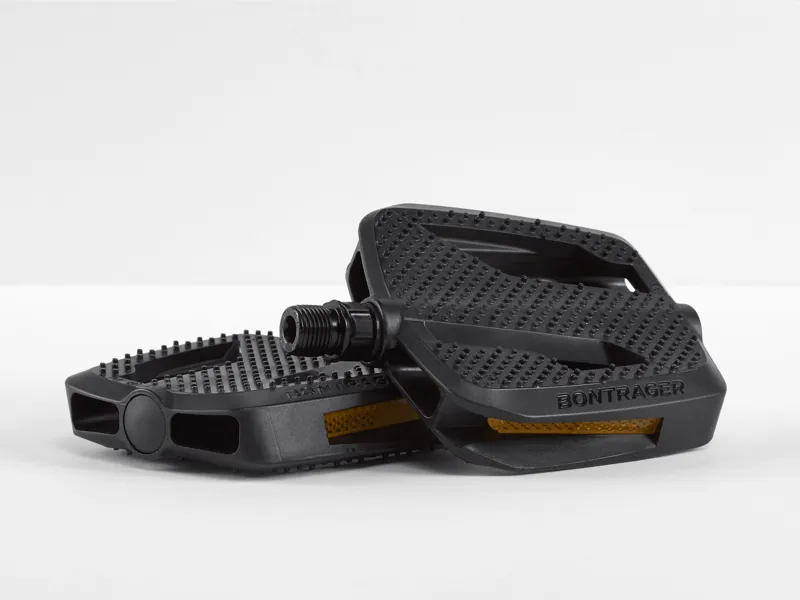 Bontrager City Flat Pedals - 9/16 - Black