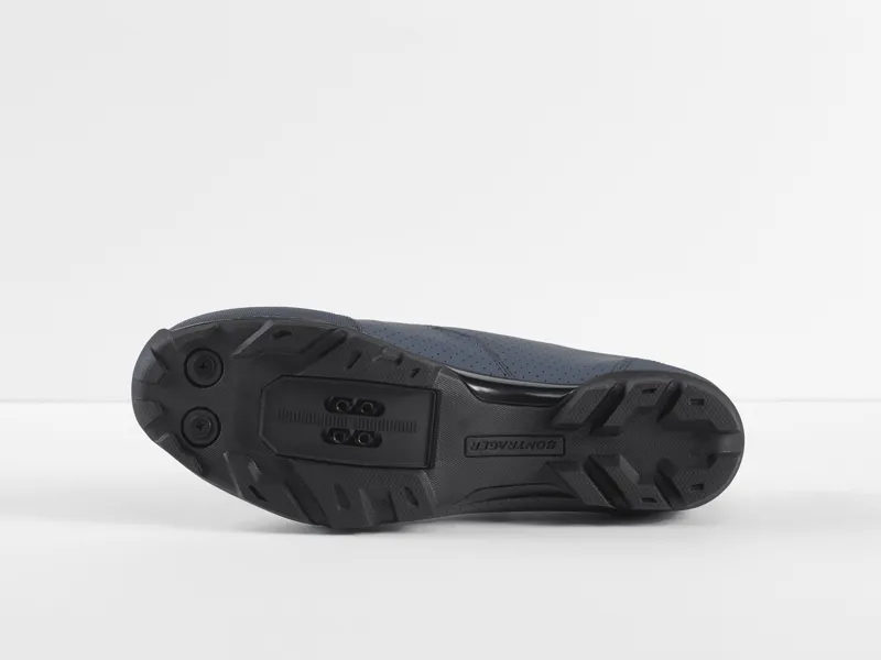 Bontrager Evoke MTB Shoes - Battleship Blue/Orange-2