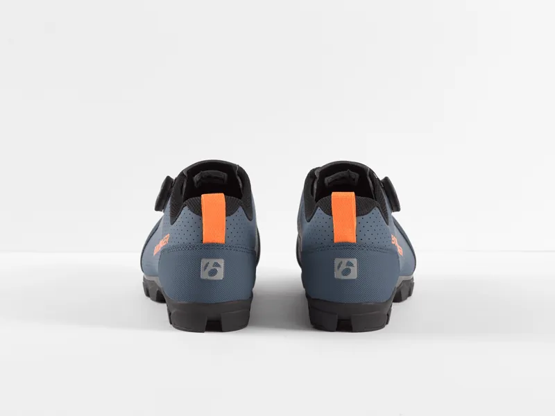 Bontrager Evoke MTB Shoes - Battleship Blue/Orange-5
