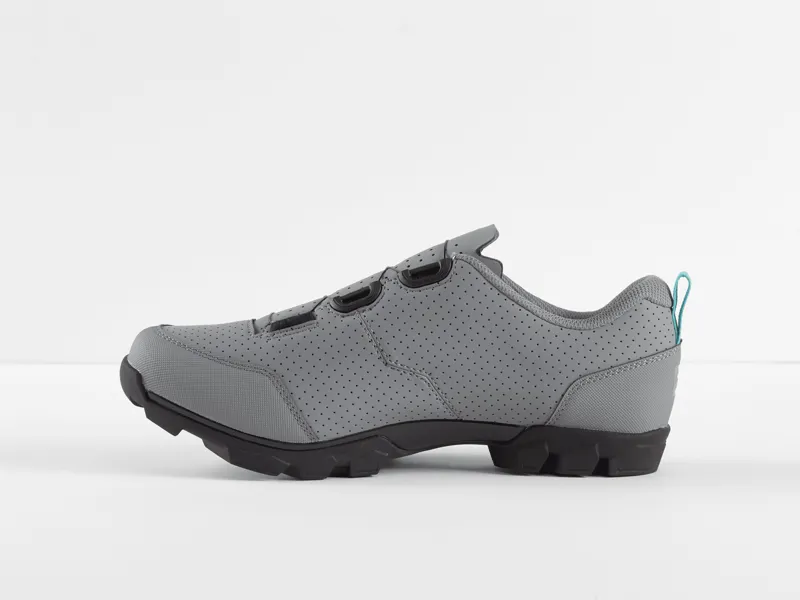 Bontrager Evoke MTB Shoes - Quicksilver/Miami Green-1