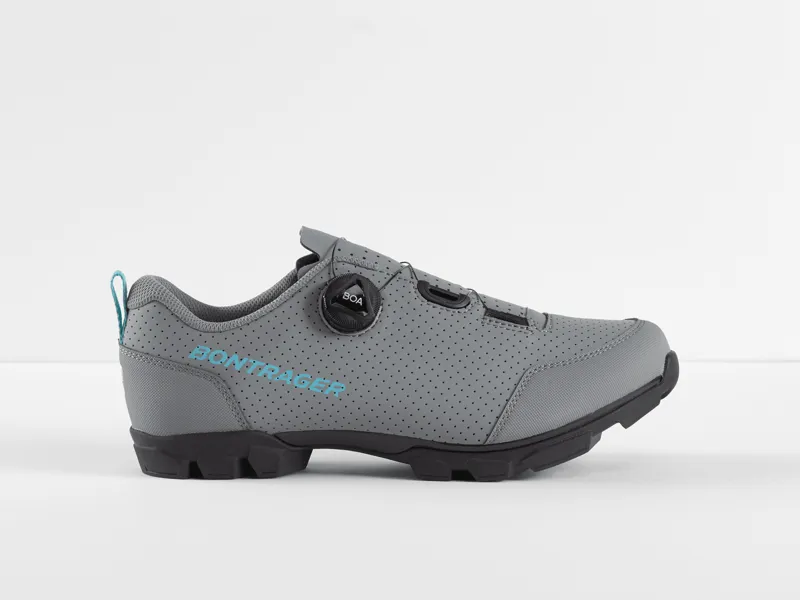 Bontrager Evoke MTB Shoes - Quicksilver/Miami Green