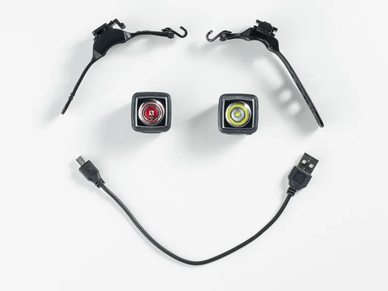 Bontrager Ion 100 R/Flare R City USB Light Set - Black-3