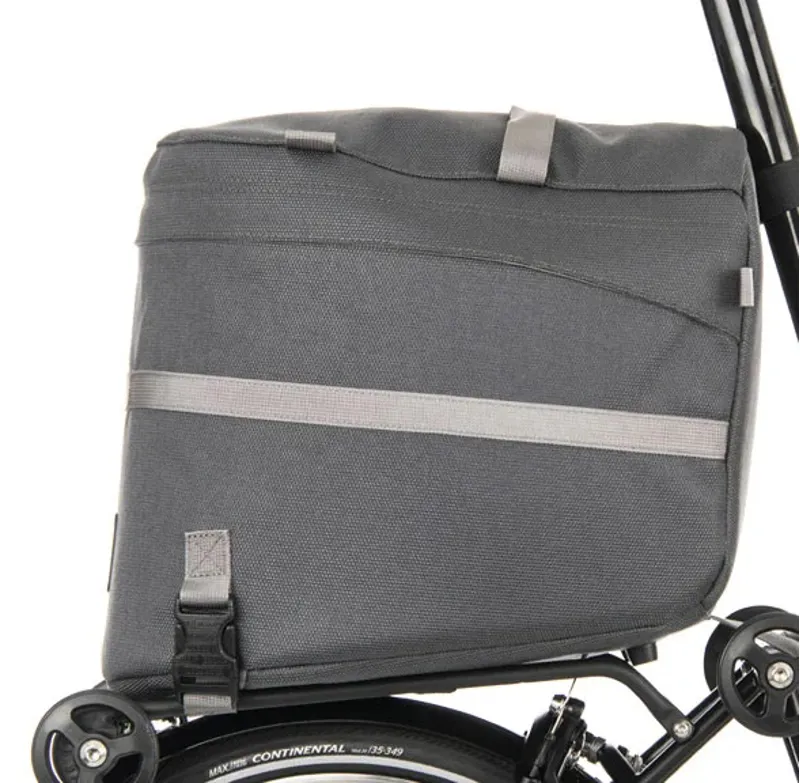 Brompton Borough Roller Rack Bag - 14L - Dark Grey