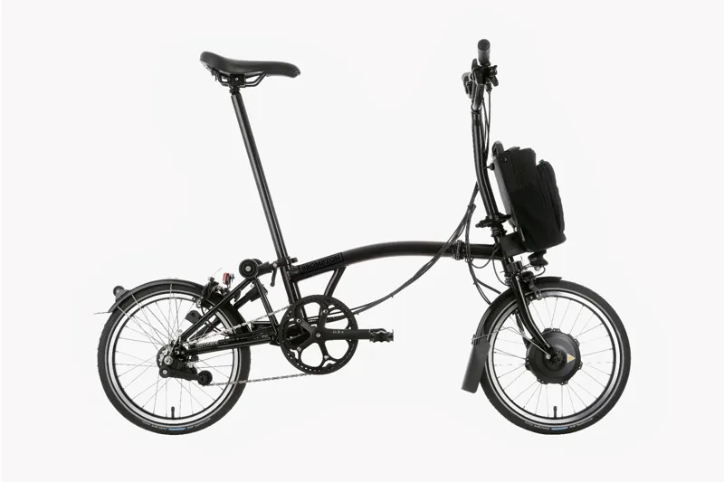 Brompton M6L C-Line Explore 2023 Electric Folding Bike - Black
