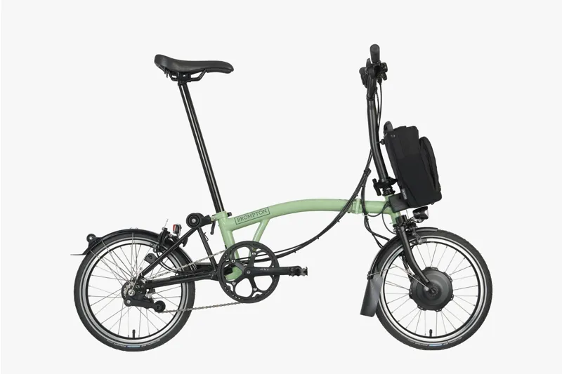 Brompton M6L C-Line 2023 Electric Folding Bike - Matcha Green