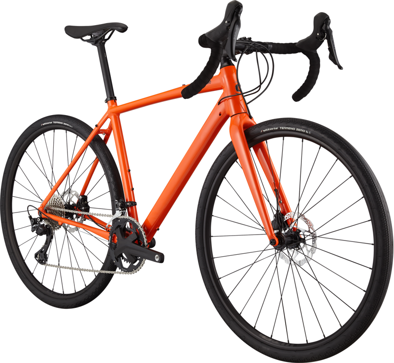 Cannondale Topstone 1 2022 Gravel Road Bike - Orange-1