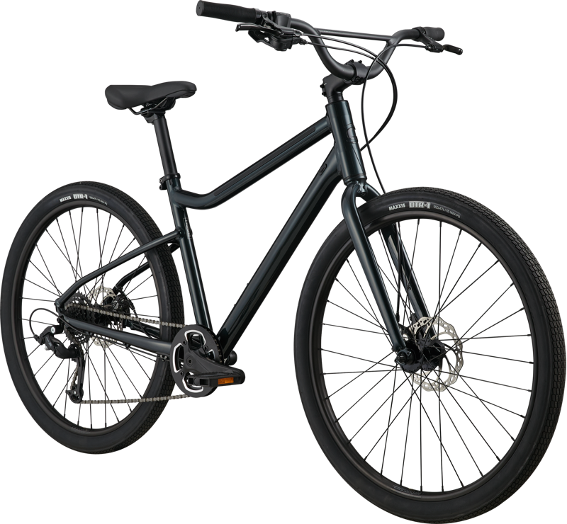 Cannondale Treadwell 3 Remixte 2024 Hybrid Bike - Green-1