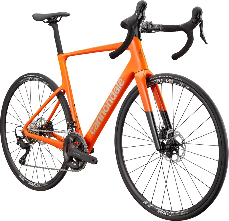 Cannondale SuperSix EVO 4 2024 Carbon Road Bike - Orange-1