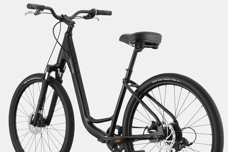 Cannondale Adventure 2 2022 Unisex Hybrid Bike - Black Pearl-5