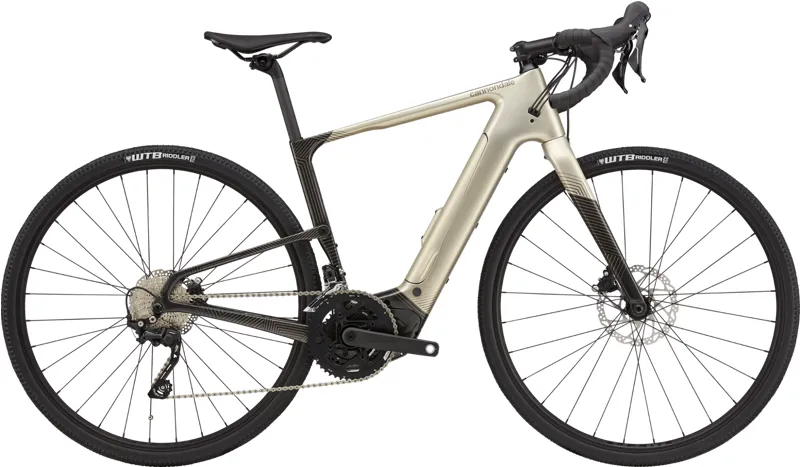 Cannondale Topstone Neo Carbon 4 2022 Electric Road Bike - Champange