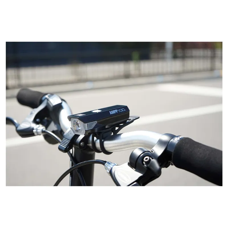 Cateye AMPP 100 Orb Rechargeable Bike Light Set