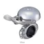 Cateye OH-2300A Hibiki Aluminium Bell - Silver