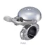 Cateye OH-2300A Hibiki Aluminium Bell - Polished Silver