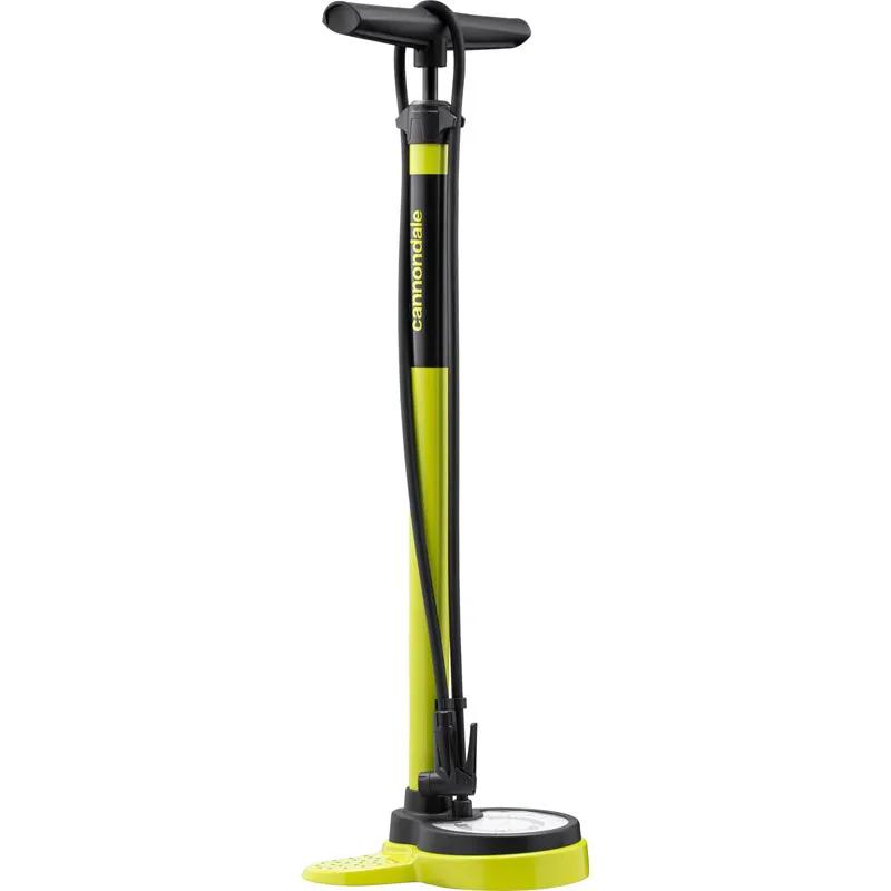 Cannondale Essential Floor Pump - Highlighter