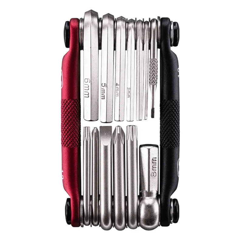 Crank Brothers M13 Multi Tool - Matt Black/Red