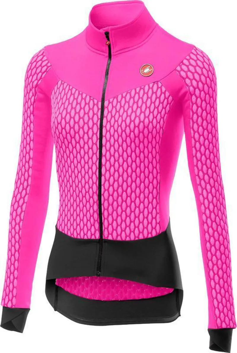 pink castelli jersey