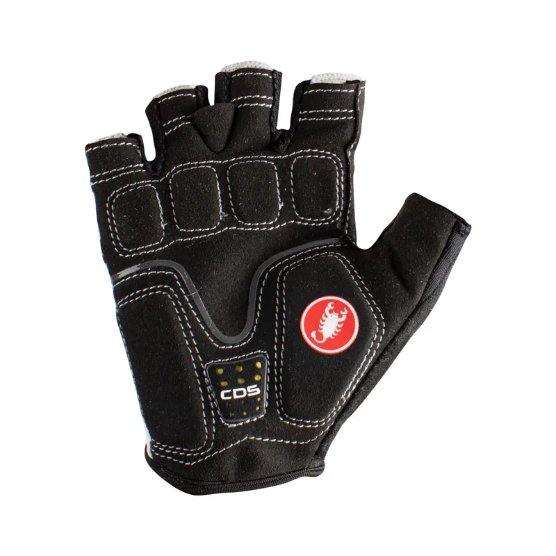 Castelli Dolcissima 2 Women's Mitt Gloves - Ivory/Dark Grey/Silver Grey-1