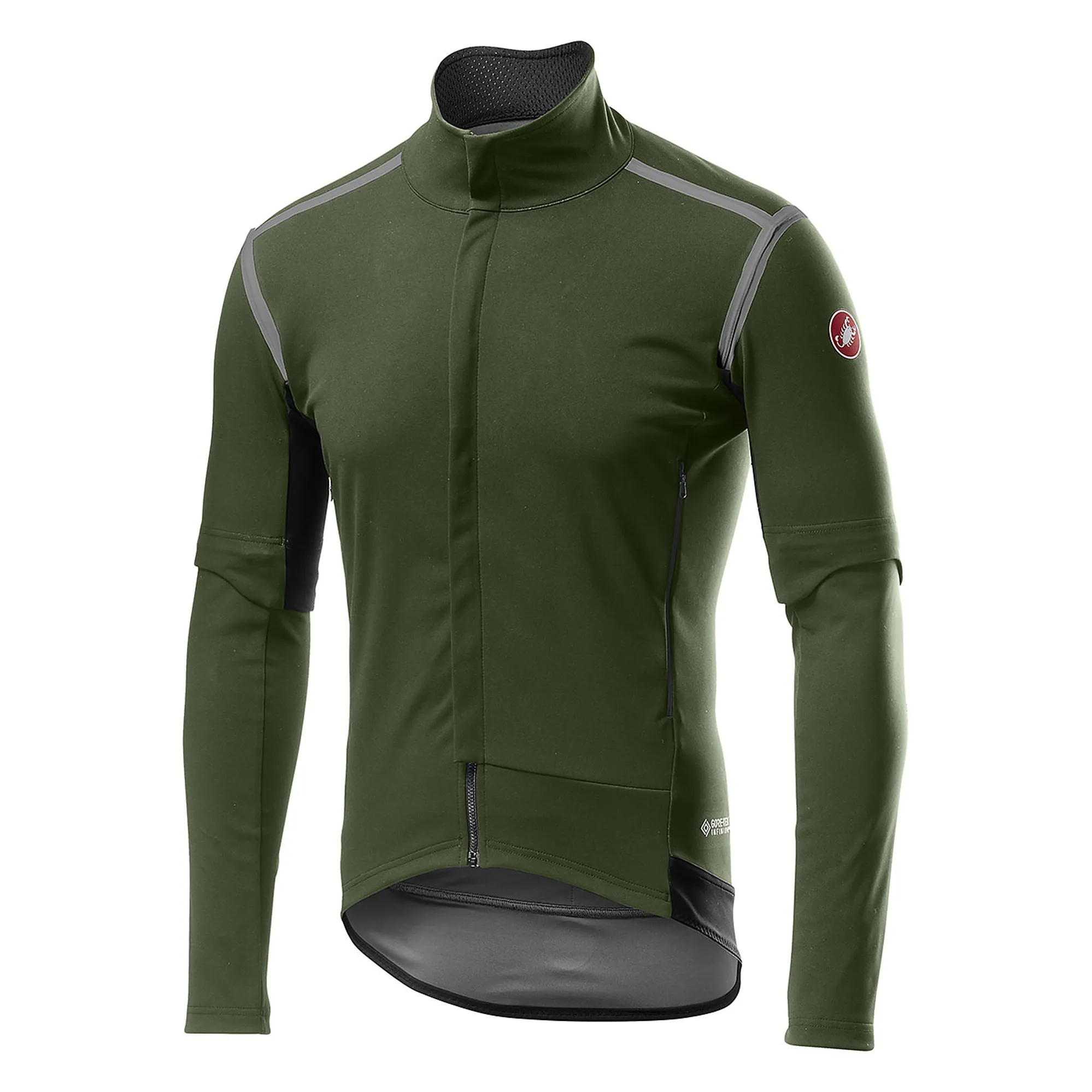 Castelli Perfetto RoS Men s Convertible Jacket Military Green