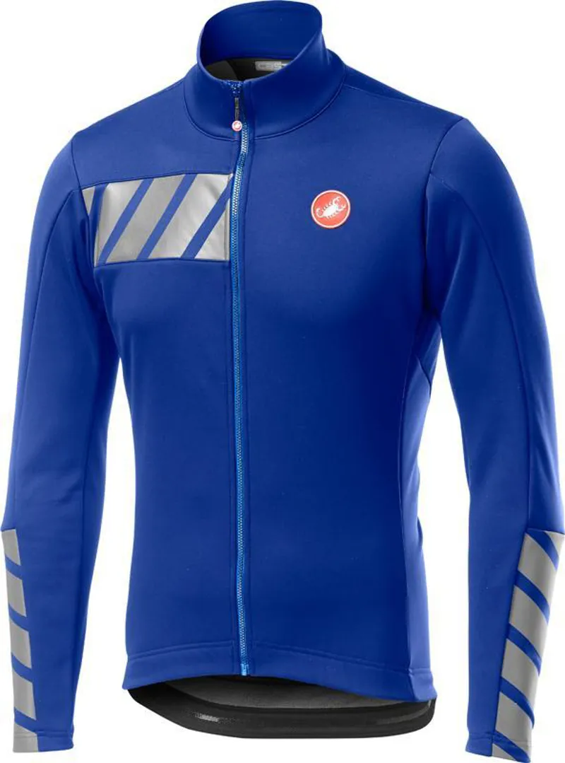 Castelli Raddoppia 2 Jacket - Rescue Blue