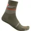 Castelli Lancio 15 Socks - Military Green 
