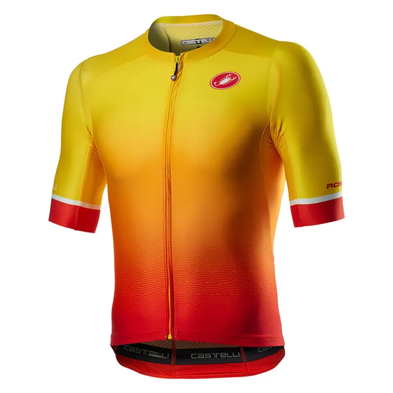 Castelli Aero Race 6.0 Short Sleeve Jersey - Sunset