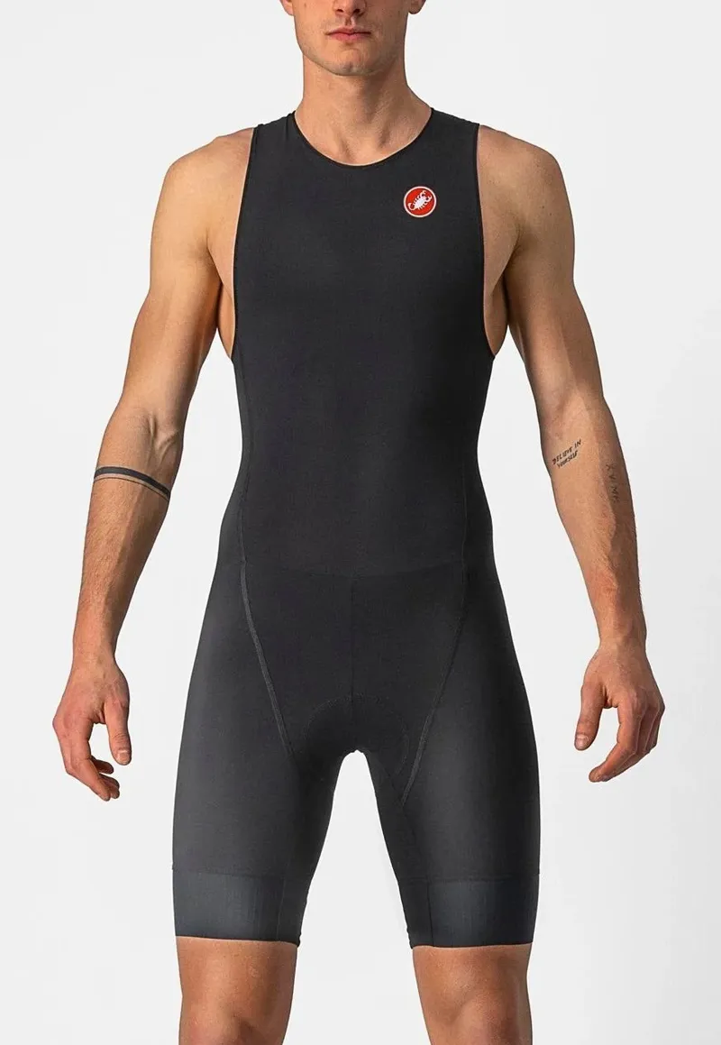 Castelli Core Spr-Oly Men's Sleeveless Tri Suit - Black