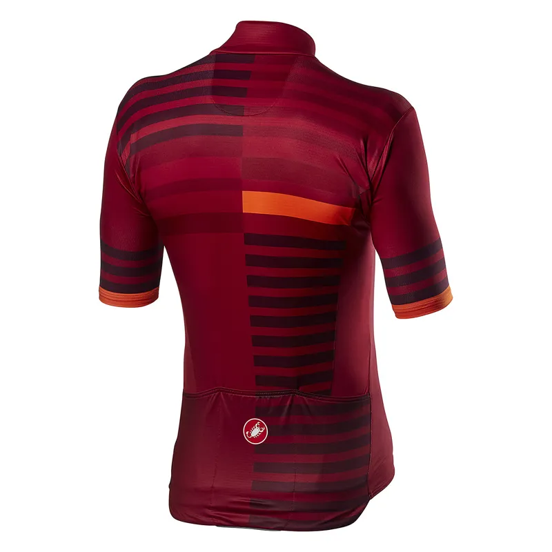 Castelli Mid Weight Pro Short Sleeve Jersey - Pro Red -1