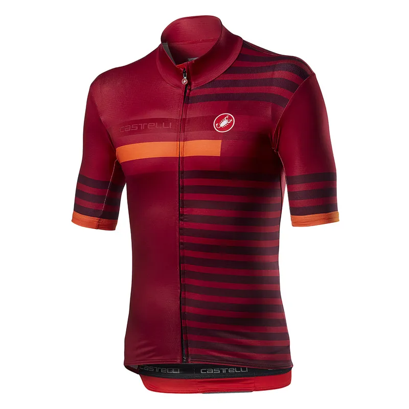 Castelli Mid Weight Pro Short Sleeve Jersey - Pro Red 