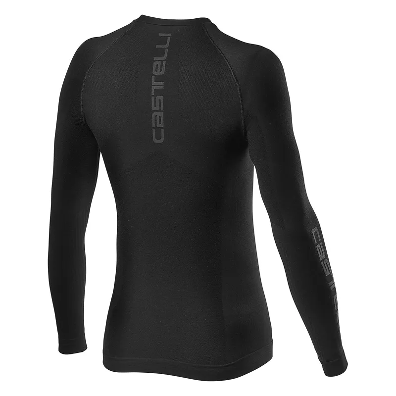 Castelli Core Seamless Long Sleeve Base Layer - Black -1