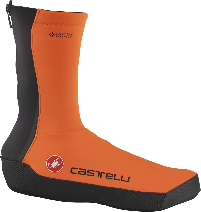 Castelli Intenso UL Windproof Shoecovers Orange