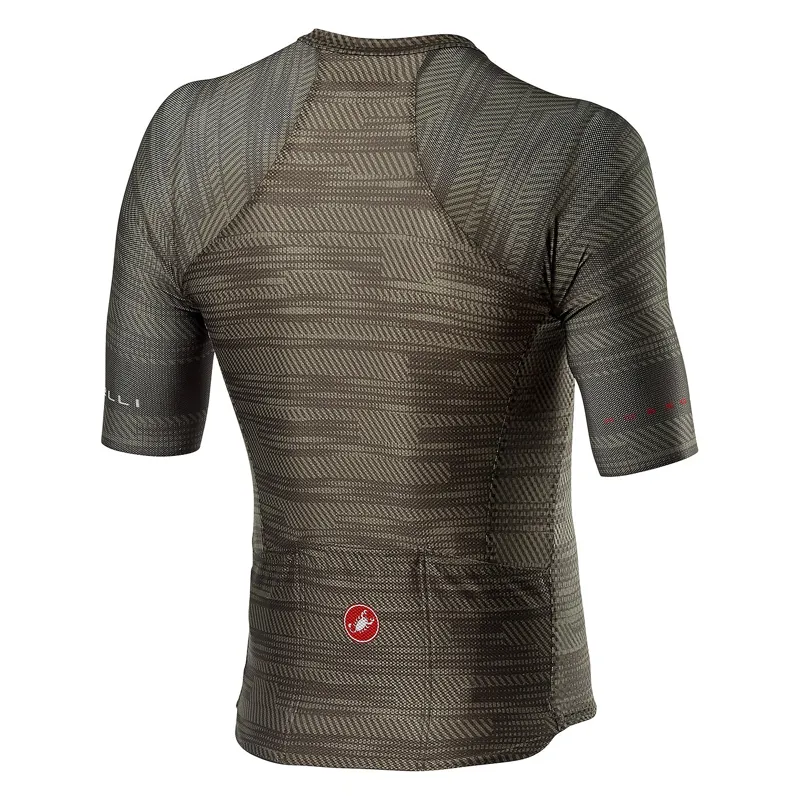 Castelli Climbers 3.0 SL Short Sleeve Jersey - Bark Green-1