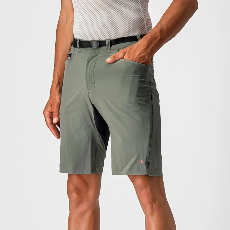 Castelli Unlimited Trail Men's Baggy Shorts - Forest Grey