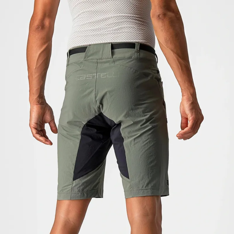 Castelli Unlimited Trail Men's Baggy Shorts - Forest Grey-1