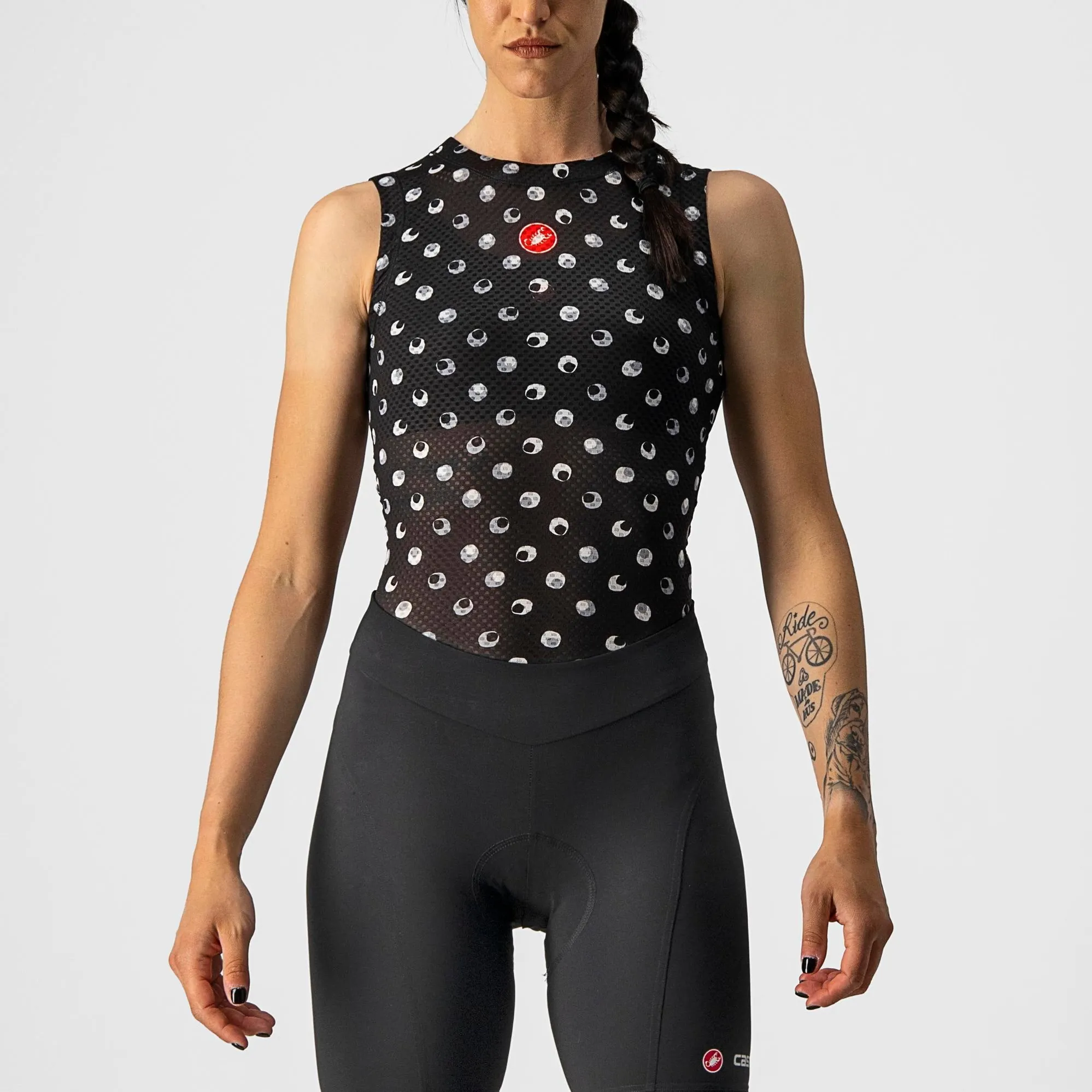 Castelli Pro Mesh Women's Sleeveless Base Layer Black