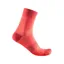 Castelli Velocissima 12 Women's Socks - Brilliant Pink/Coral Flash
