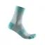 Castelli Velocissima 12 Women's Socks - Skylight/Light Acqua