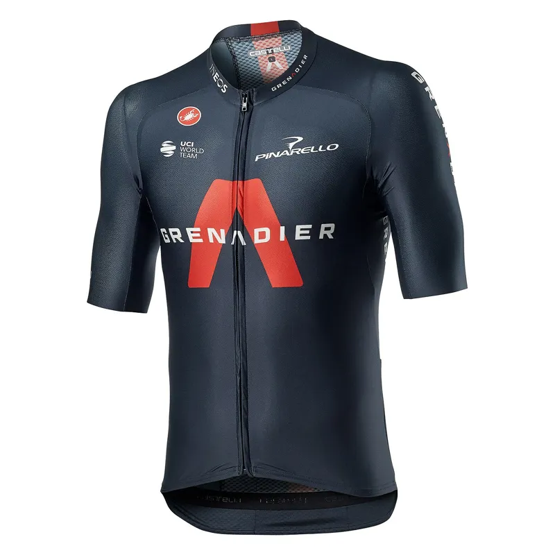 Castelli INEOS Grenadiers Aero Race Short Sleeve Jersey Savile Blue