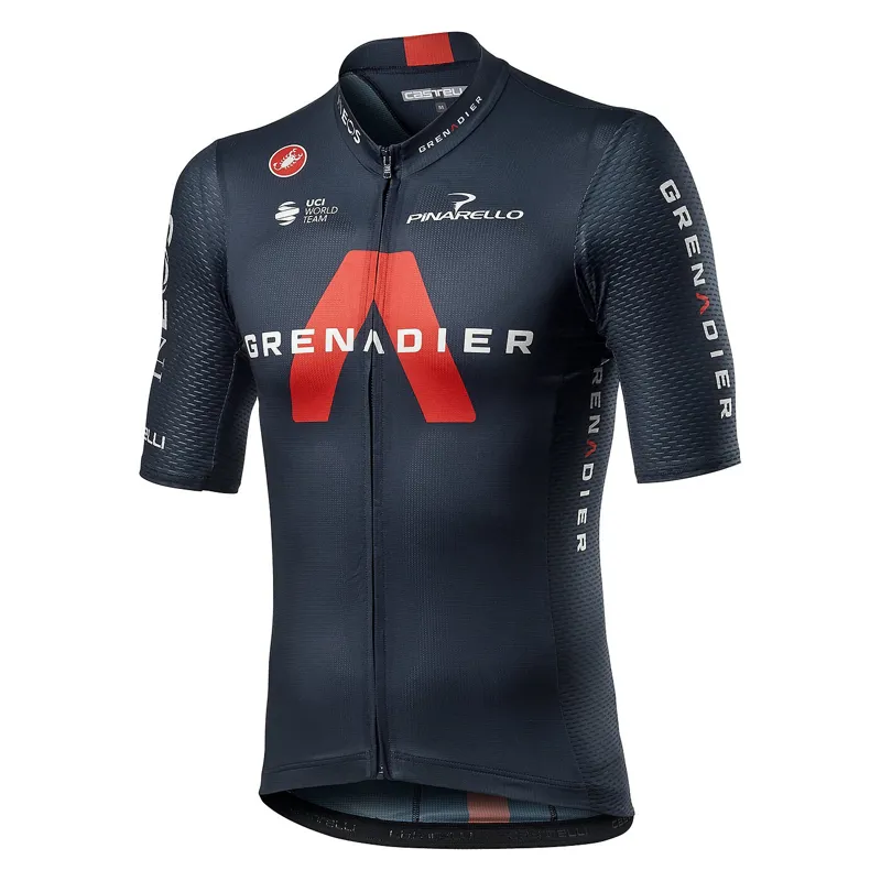 Castelli INEOS Grenadiers Competizione Short Sleeve Jersey Savile Blue
