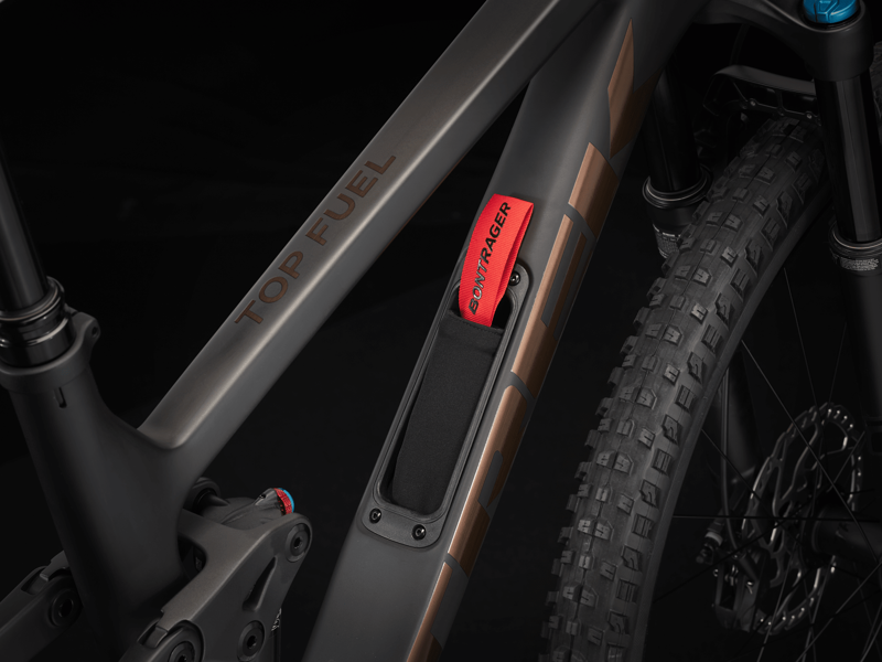 Trek Top Fuel 9.7 29er Carbon Full Suspension MTB - Raw Carbon-2