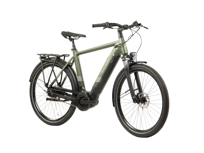 Raleigh Centros CB Hub Gear Electric Hybrid Bike - Green-1