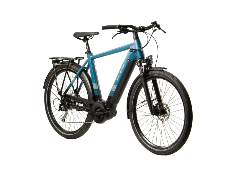 Raleigh Centros CB Derailleur Electric Hybrid Bike - Blue-1