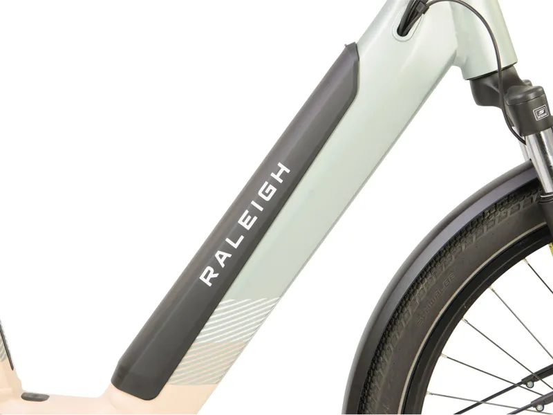 Raleigh Centros Low Step Derailleur Women's Electric Hybrid Bike - Mint-4