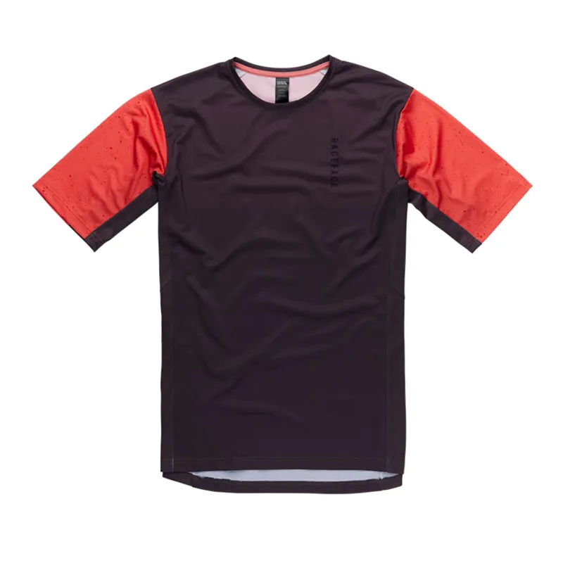 Race Face Indy Men's Short Sleeve MTB Jersey - Coral