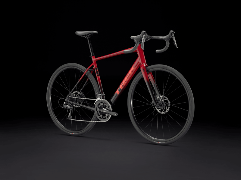 Trek Domane AL 2 Gen 4 2026 Endurance Road Bike - Crimson/Dark Carmine-1
