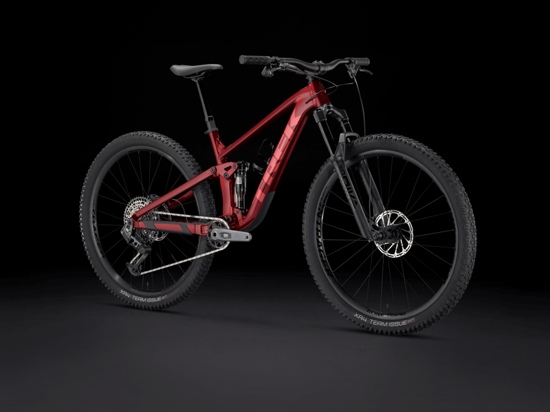 Trek Top Fuel 8 GX AXS 29er 2024 Full Suspension MTB - Crimson-1