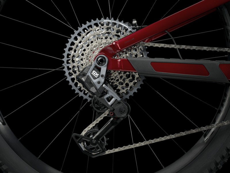 Trek Top Fuel 8 GX AXS 29er 2024 Full Suspension MTB - Crimson-4