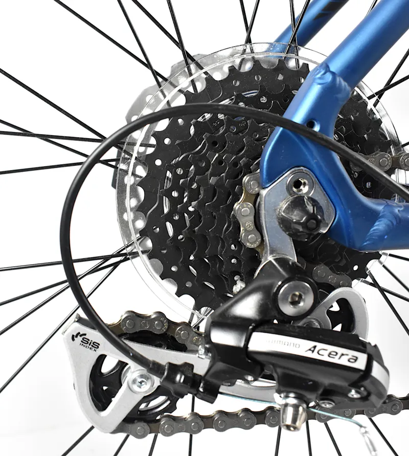 Nearly New 2021 Raleigh Strada City 650b Hybrid Bike Medium Black/Blue-9